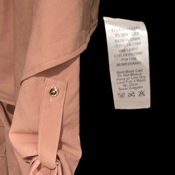 Privy Women's Mauve Long Over Coat Trench Duster - Picture 2 of 4